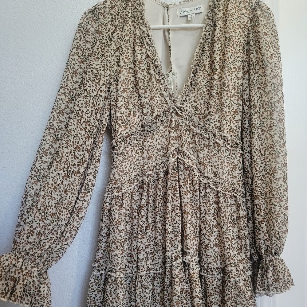 Lightweight longsleeve dress